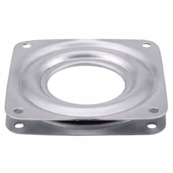 Lazy Ball Bearing Metal Swivel Plate - 95 x 95 x 9 mm
