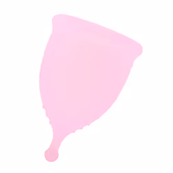 ANYTIME Women Silicone Anti Leakage Menstrual Period Cup S pink
