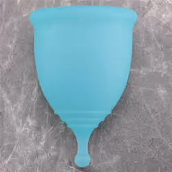 ANYTIME Women Silicone Anti Leakage Menstrual Period Cup S green
