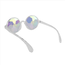 Kaleidoscope Rave Party Sunglasses Diffracted Lens-Transparent