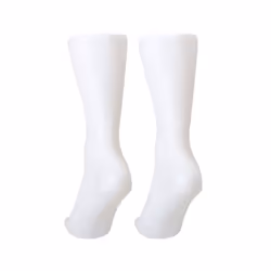 2PCS Female Foot Sock Sox Display Mold Short Stocking Mannequin White