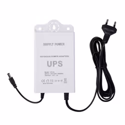 12V-2A Uninterruptible Power Supply for WiFi, Router, EU Plug