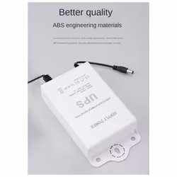 12V-2A Uninterruptible Power Supply for WiFi, Router, EU Plug