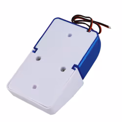 Mini Wired Strobe Warning Siren Dc 12V Sound Alarm 115Db Blue