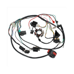 Full Complete Electrics Wiring Harness CDI STATOR 6 Coil for 50-125CC