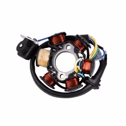 Full Complete Electrics Wiring Harness CDI STATOR 6 Coil for 50-125CC