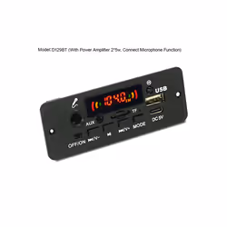 Bluetooth-Audio Decoder Board JQ-D129BT-A 2X5W Music MP3 WMA WAV FLAC