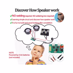 DIY Bluetooth Speaker Box Kit Electronic Sound Amplifier