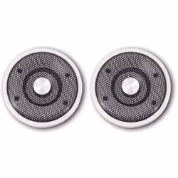 4Ohm 15W Full Marine Boats Ceiling Wall Speaker Lawn J60A(White)