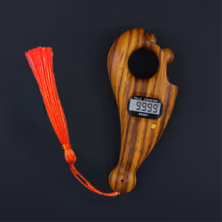 Rotating Prayer Beads With Led Digital Counter Portable Finger B