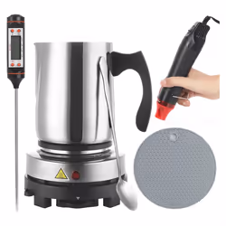 Candle Making Kit, for Beginners,900Ml Pouring Pot Pitcher, EU Plug