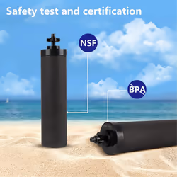 Black Replacement Water Filter,Replacement Compatible with Gravity