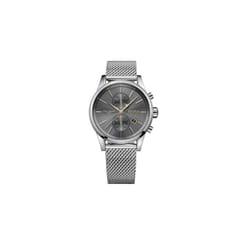 NEW HUGO BOSS 1513440 MENS STAINLESS STEEL MESH GREY DIAL JET FASHION WATCH UK
