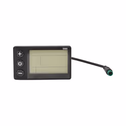 Electric Bike LCD Display Meter Control Panel with Waterproof Plug
