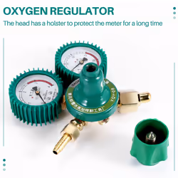 Oxygen Gas Bottle Regulators Acetylene Double Gauge Regulator