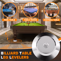 4 PCS Pool Table Leg Levelers 5 Inch Game Table Leg for Pool Table