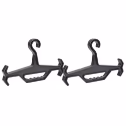 Heavy Duty Hanger for Vest Wetsuit Hanger Black 2PCS