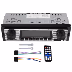 Bluetooth Vintage Car Radio MP3 Player Stereo