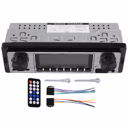 Bluetooth Vintage Car Radio MP3 Player Stereo