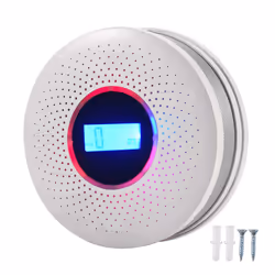 Carbon Monoxide and Smoke Combo Detector Battery Operated CO Alarm