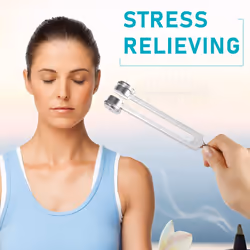 Tuning Fork Set (128/256/512Hz) with Reflex Hammer for Sound Healing