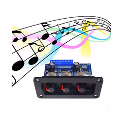 2.1 Channel Digital Amplifier Board 2X25W+50W BT5.0+AUX Line+USB Line