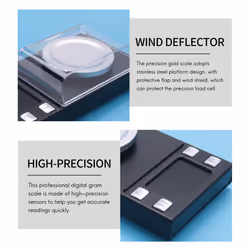 Digital Milligram Scale,High Precision Mini Carat Jewelry Scale