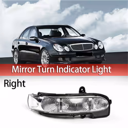Car Right Rear View Side Mirror LED Turn Signal Indicator Light