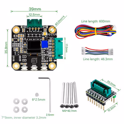 NEMA 17 Stepper Motor Driver, MKS SERVO42C PCBA Motor Driver Kit