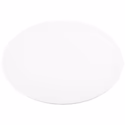 Turntable Acrylic Slipmat for Vinyl LP Record Players -12Inch (White)