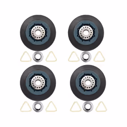4Pack W10314173 Dryer Drum Roller Replacement