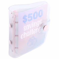 3Pcs Mini Binder Savings Challenge Saving Money Budget Binder