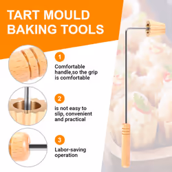Malaysian Pie Tee Maker for Baking Egg Tart Mould Kitchen Bakeware
