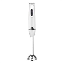 Hand Stick Blender Electric Food Vegetable Grinder EU Plug white