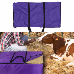 Foldable Hay Bale Storage Bag, Extra Large Tote Hay Bale Carry Bag