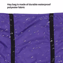 Foldable Hay Bale Storage Bag, Extra Large Tote Hay Bale Carry Bag