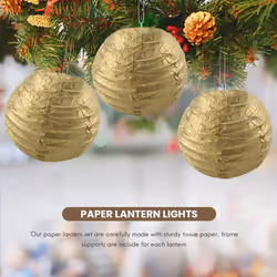 Decorative Paper Lanterns 20 Pcs for Wedding Outdoor Decor