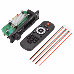 2x100W 12V Amplifier Audio Player Bluetooth 5.0 MP3 Decoder Board