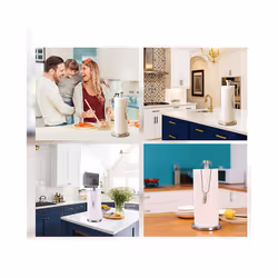Paper Towel Holder Stand with Base for Kitchen,Paper Towel Dispenser
