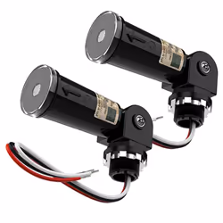 2Pack,Dusk to Dawn/Day Night Sensor, Photoelectric Switch,Waterproof
