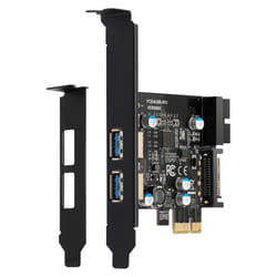 PCI-E to USB 3.2 Adapter Card, 5Gbps PCI Express (PCIe)