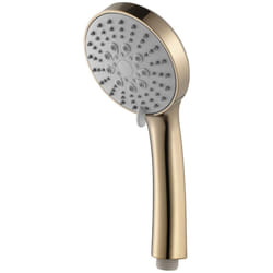 Brushed Gold Handheld High Pressure ABS Shower 5 Function Shower