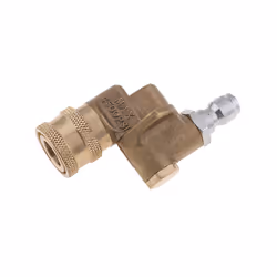1/4In Quick Connect Pivoting Coupler Adjustable Adapter