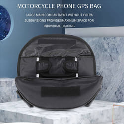 Motorcycle Handlebar Bag Magnetic Tank Bike Saddle Bag