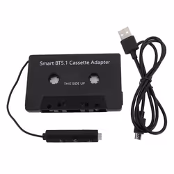 Car Audio Bluetooth Wireless Cassette Receiver, Bluetooth 5.1