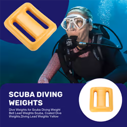 Dive Weights for Scuba Diving Weight Belt Lead Weights Scuba, Yellow