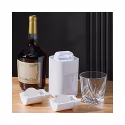 Crystal Clear Ice Ball Maker Spherical Whiskey Tray