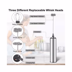 Milk Frother Handheld Coffee Frother Electric Whisk