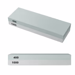 2-IN-1 Sharpening Stone 400/1000 Grit Waterstones, Knife Sharpener