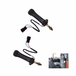 3 Buttons Excavator Joystick Assy Handle Gears Right Control Rod